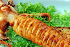 Mực nướng sa tế